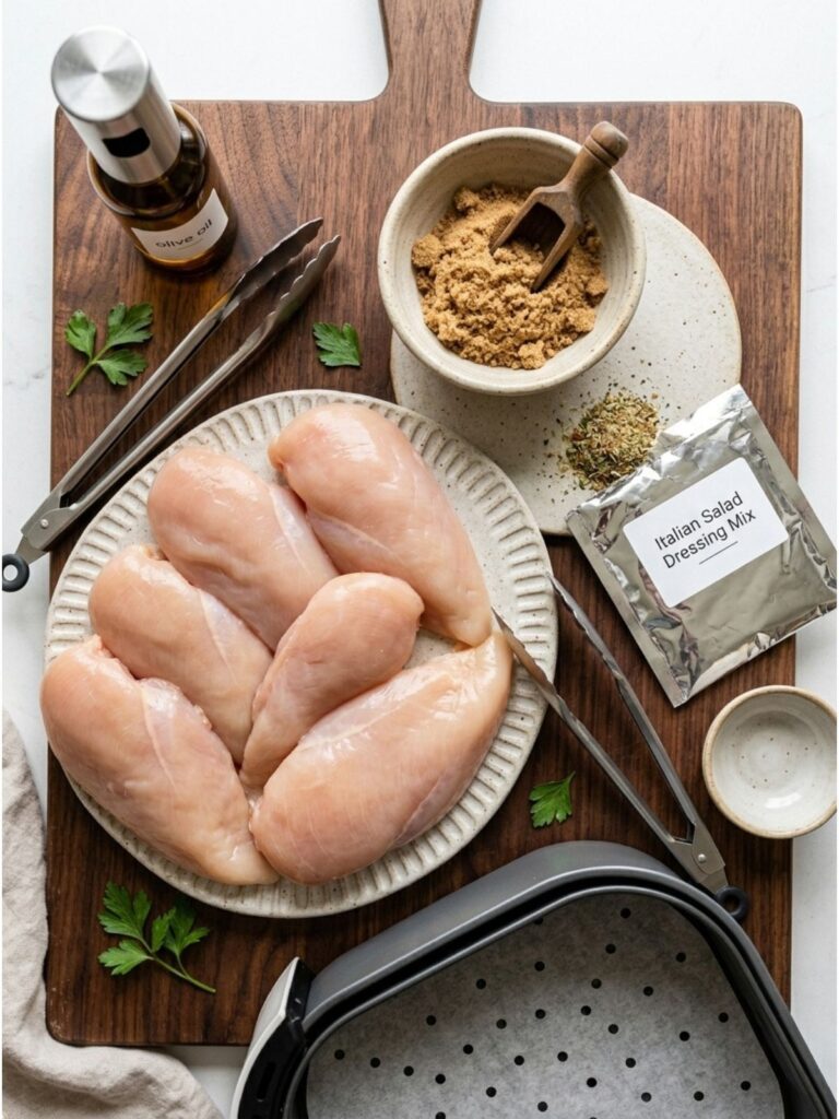 3 Ingredient Italian Chicken Ingredients 2