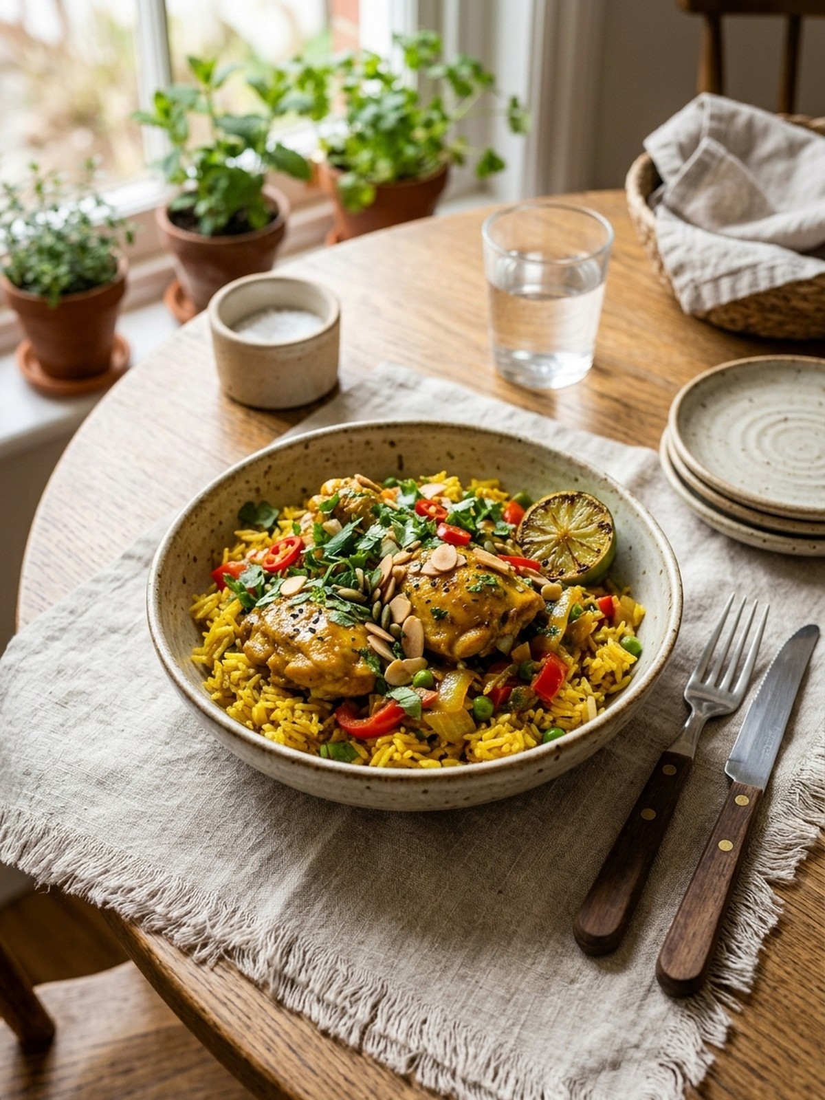 Serving and variation ideas for Anti-inflammatory Turmeric Chicken & Rice