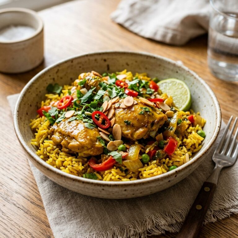 Anti-Inflammatory Turmeric Chicken & Rice