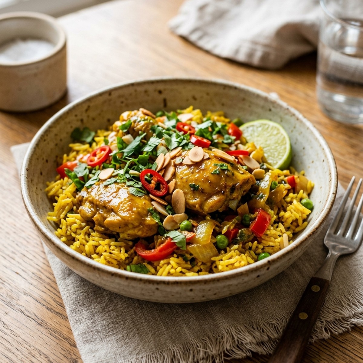 Anti-Inflammatory Turmeric Chicken & Rice