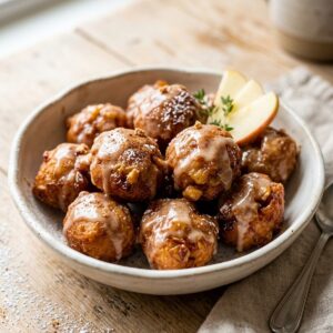 Apple Fritter Bites