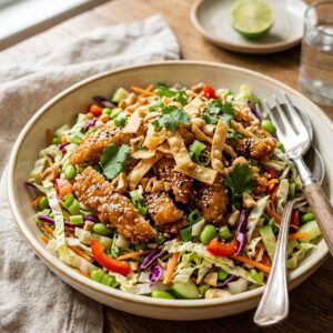 Asian Chicken Crunch Salad