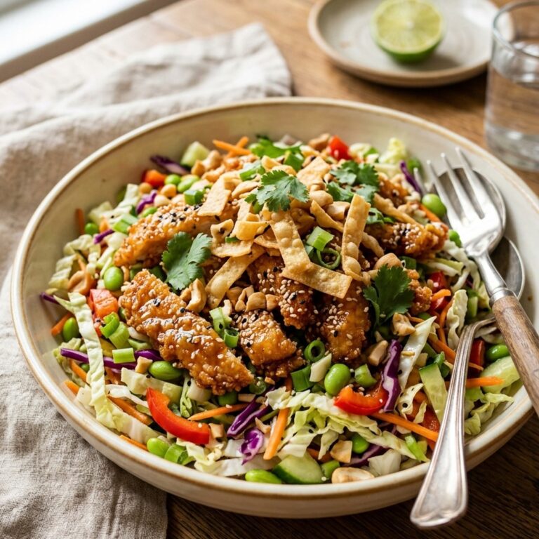 Asian Chicken Crunch Salad