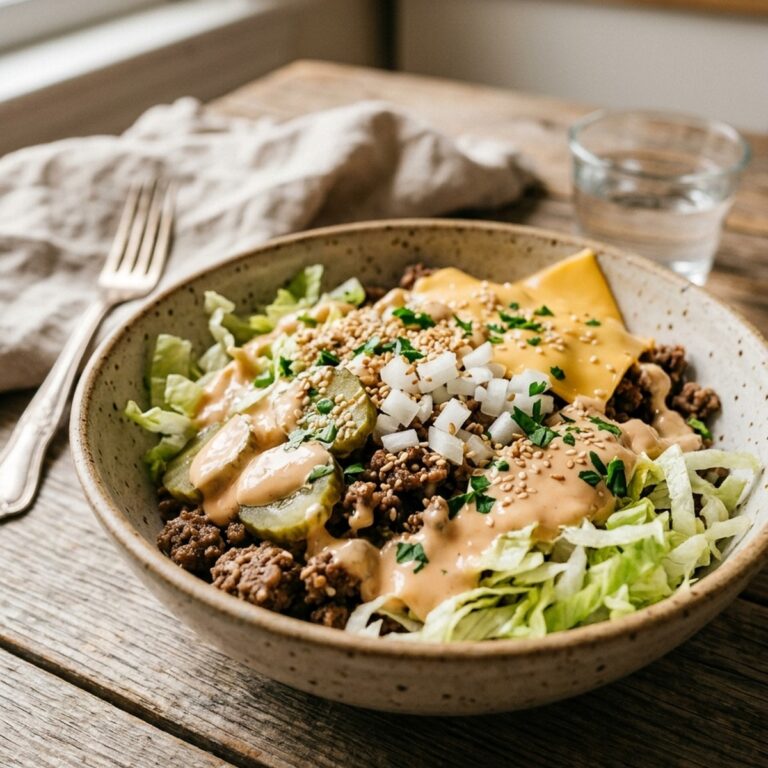 Big Mac Burger Bowl
