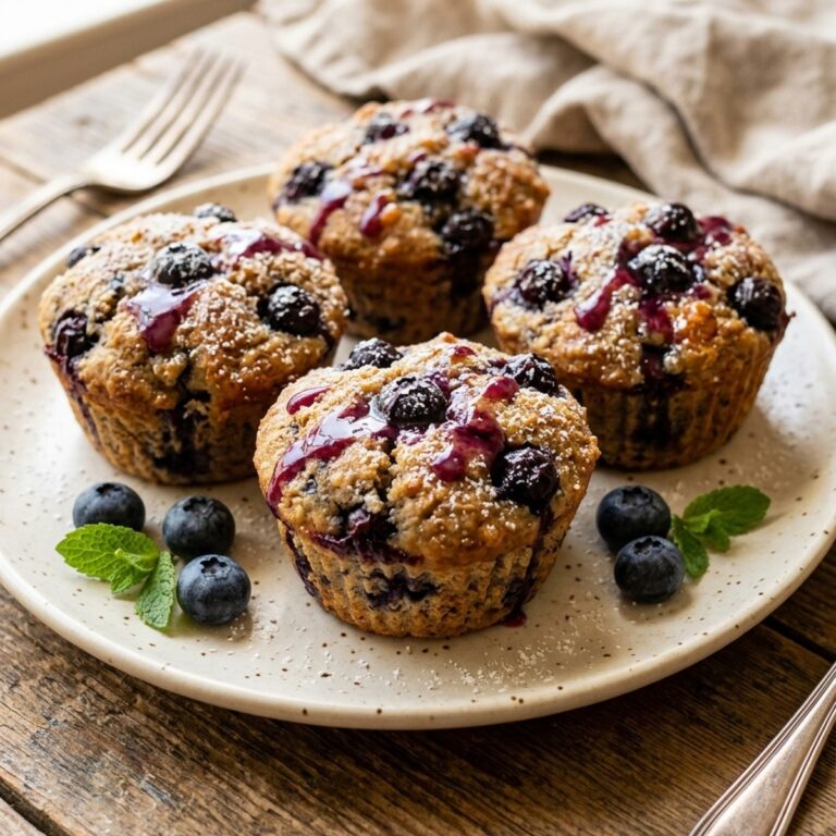 Blueberry Protein Muffins