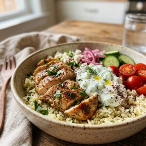Chicken Gyro Bowls