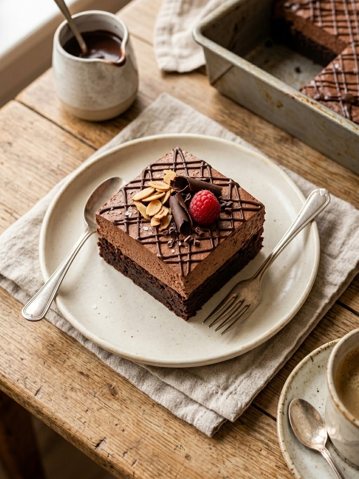 Serving and variation ideas for Chocolate Mousse Brownies