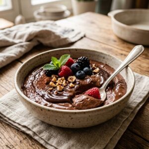 Cottage Cheese Chocolate Mousse