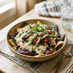Cottage Cheese Nacho Bowl