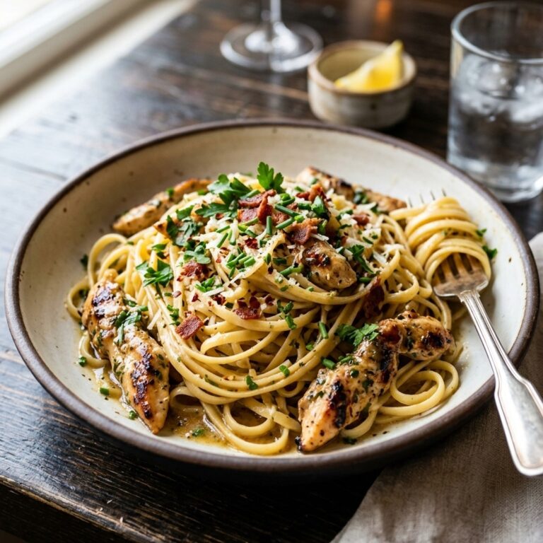 Cowboy Butter Chicken Linguine