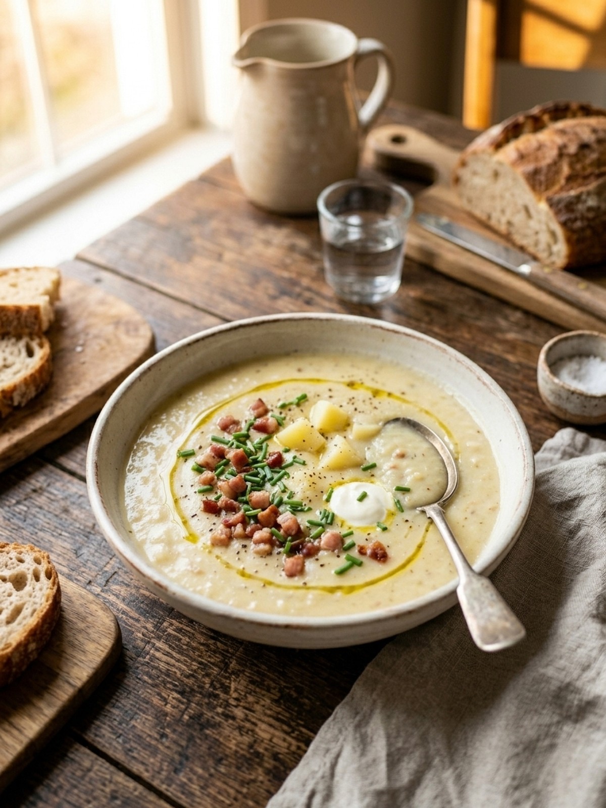 Serving and variation ideas for Cream of Potato Soup