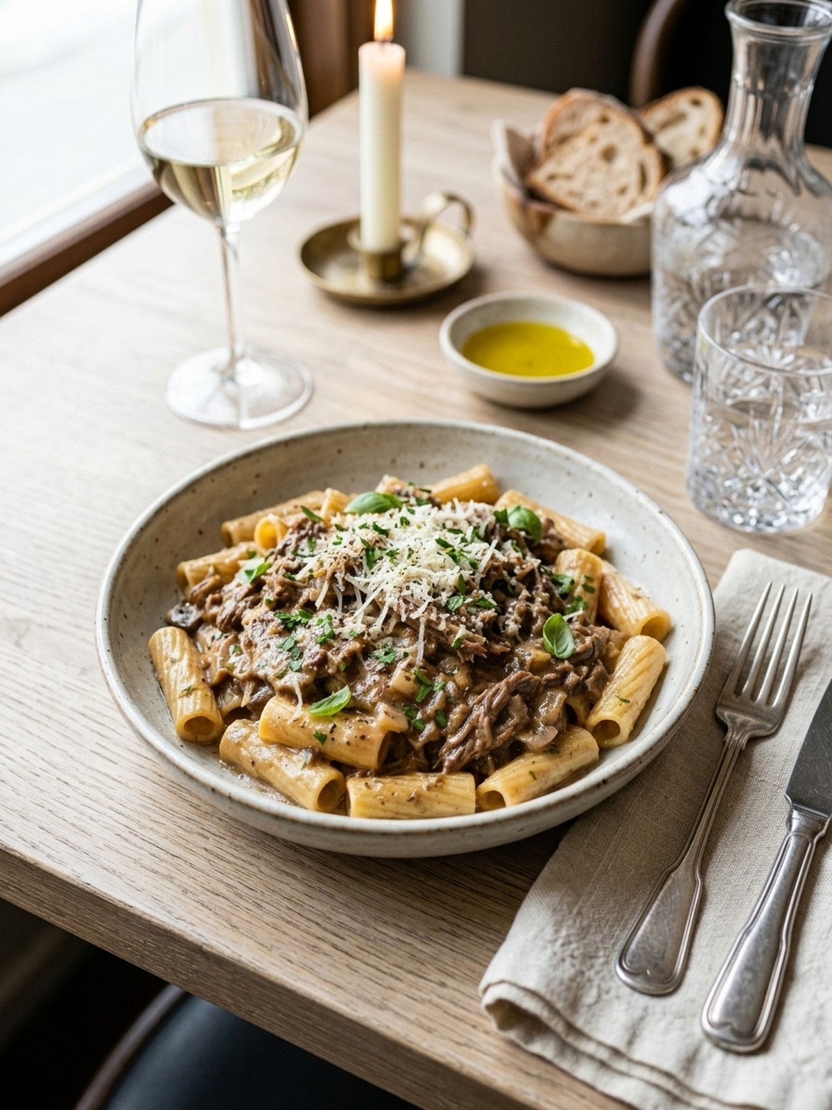 Serving and variation ideas for Creamy High Protein Beef Pasta