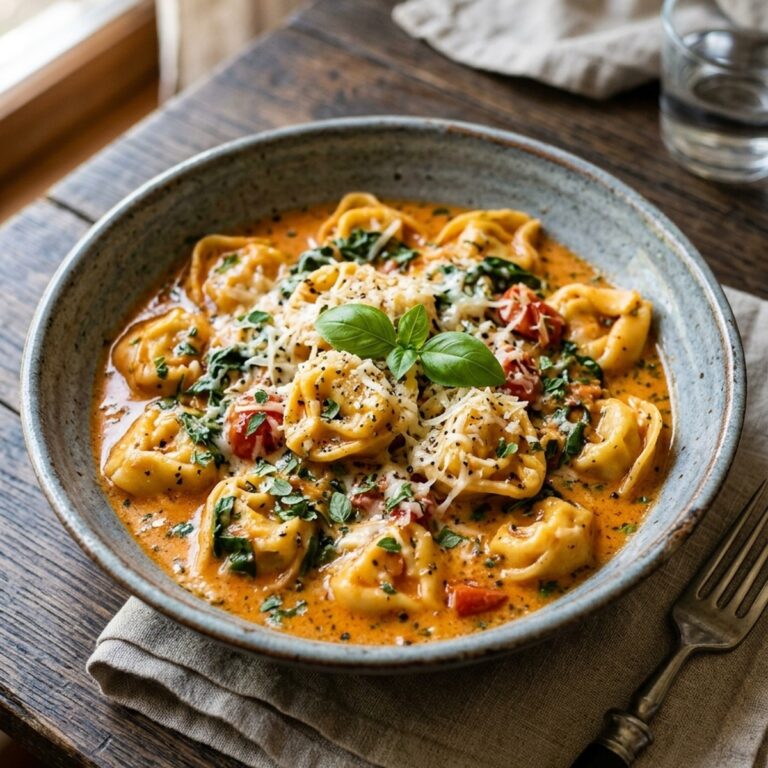 Creamy Tomato Tortellini