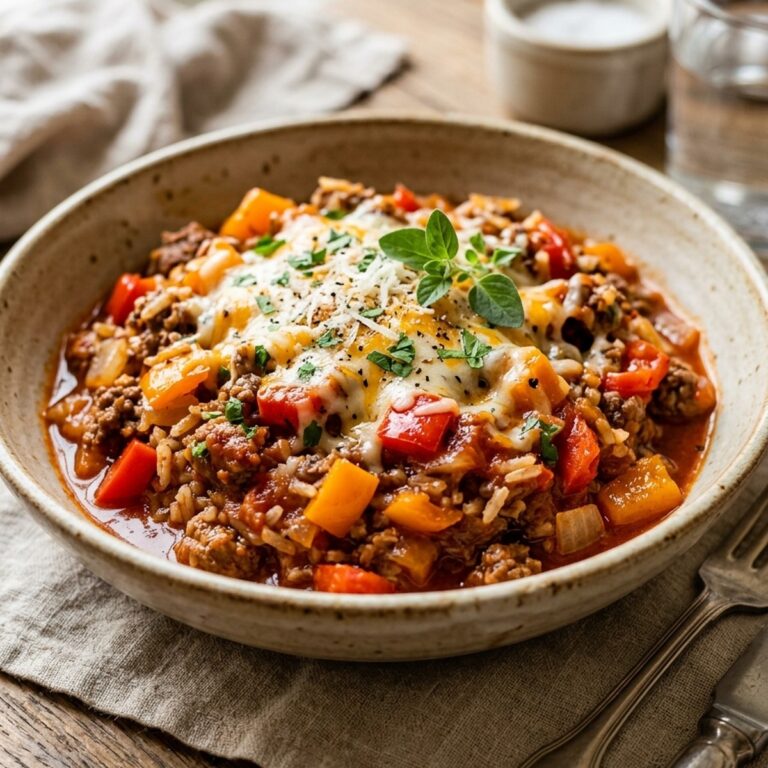 Deconstructed Stuffed Peppers
