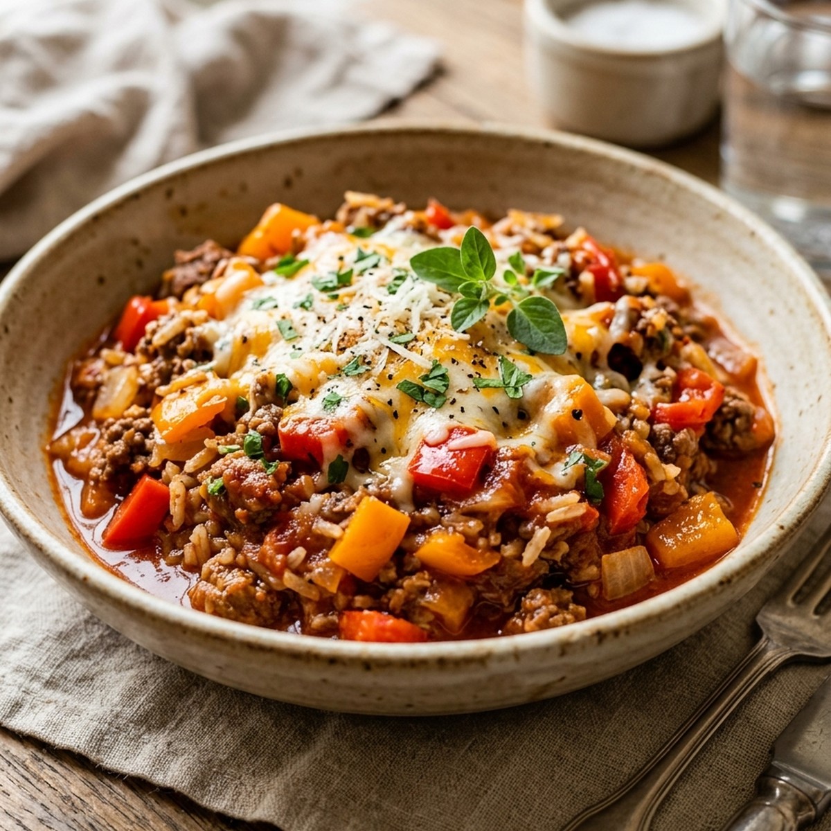 Deconstructed Stuffed Peppers