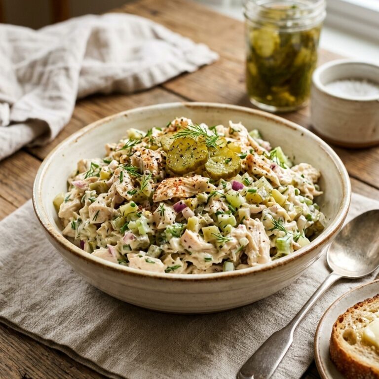 Dill Pickle Chicken Salad