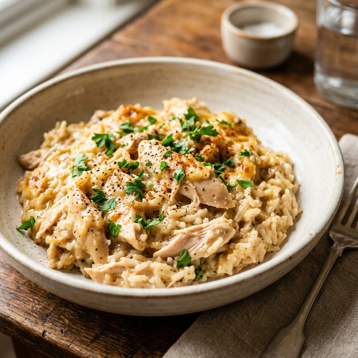 Forgotten Chicken And Rice
