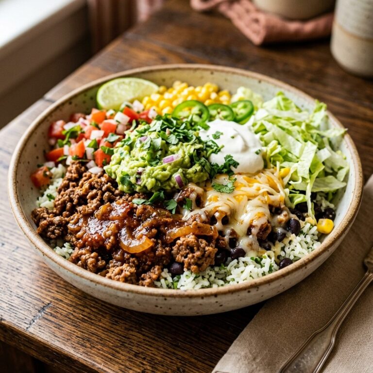 Ground Beef Taco Bowl