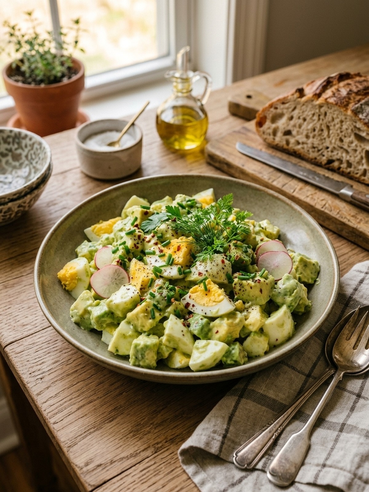 Serving and variation ideas for High Protein Avocado Egg Salad Recipe
