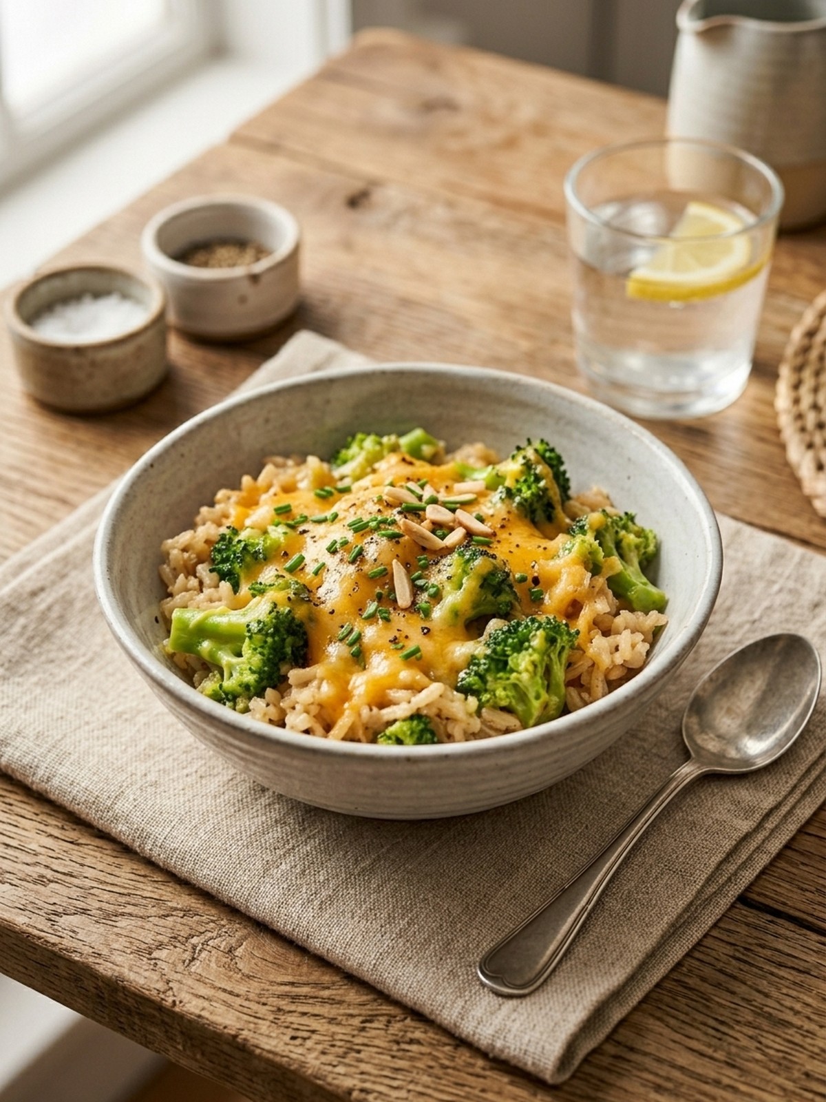 Serving and variation ideas for High Protein High Fiber Broccoli Cheddar Rice Cup