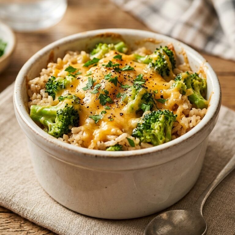 High Protein High Fiber Broccoli Cheddar Rice Cup