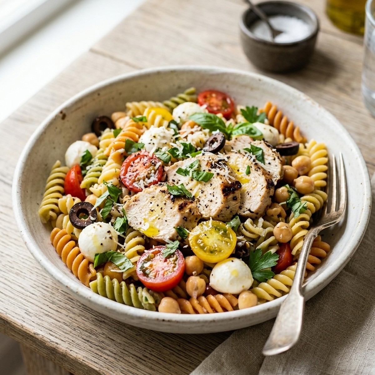 High-Protein Italian Pasta Salad