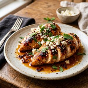 Hot Honey Feta Chicken