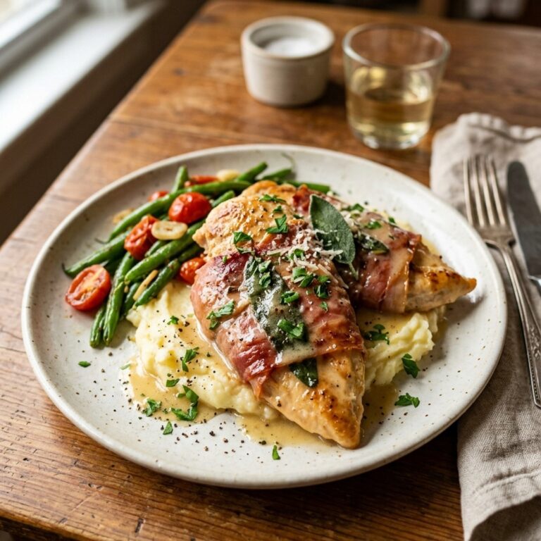 Italian Chicken Saltimbocca