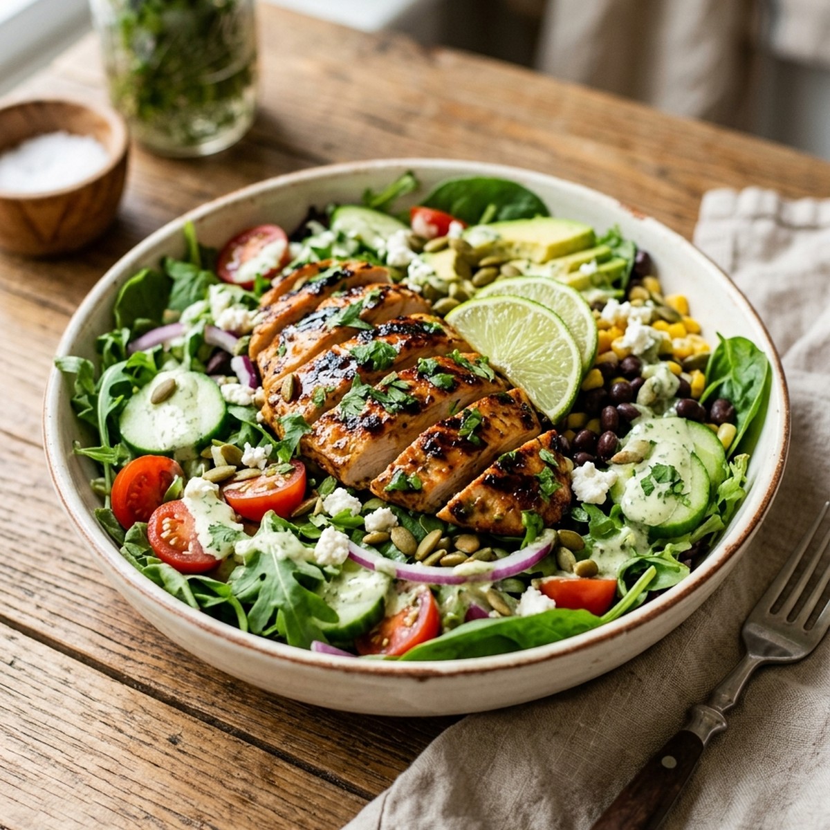 Lime Chicken Salad