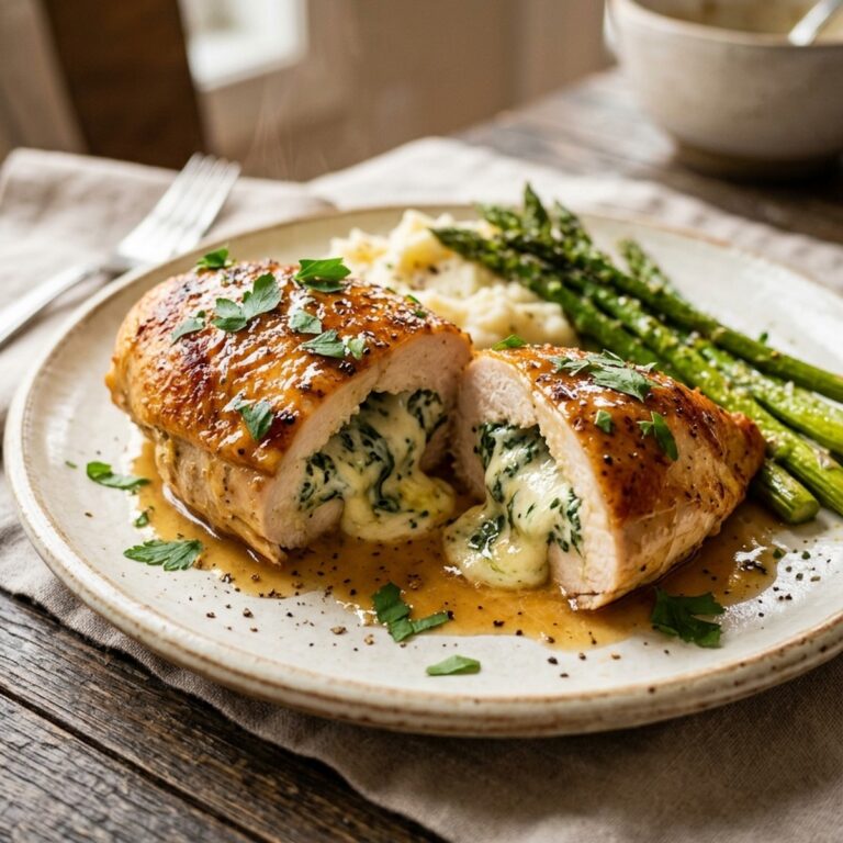 Ruth Chris Stuffed Chicken