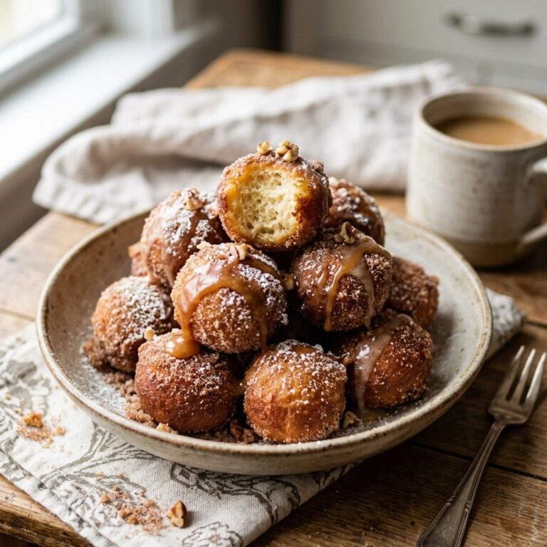 Sweet Churro Donut Bites