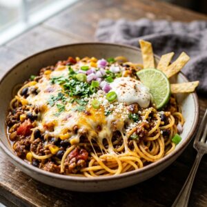 Taco Spaghetti To Die For