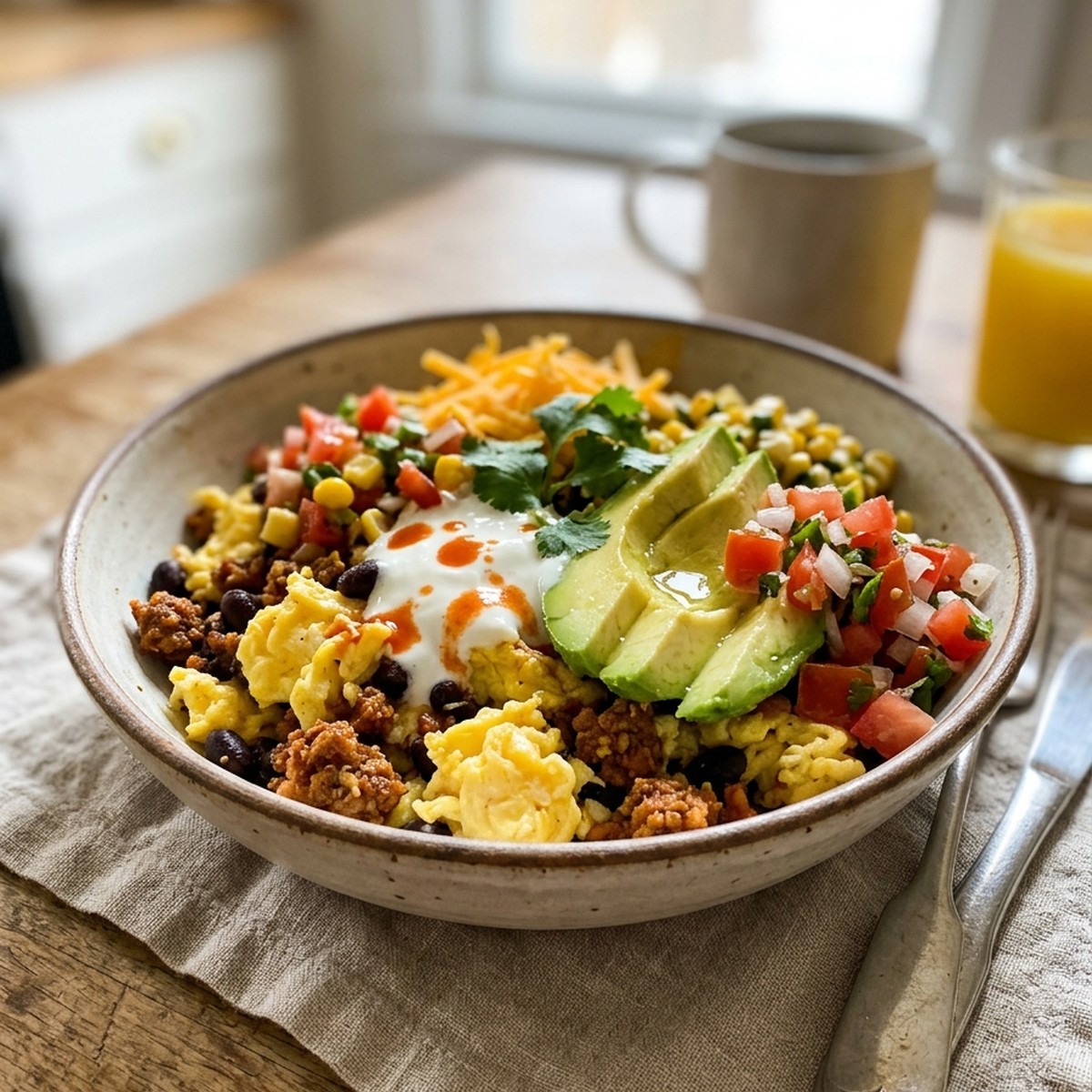 Tex-Mex Protein Breakfast Bowls