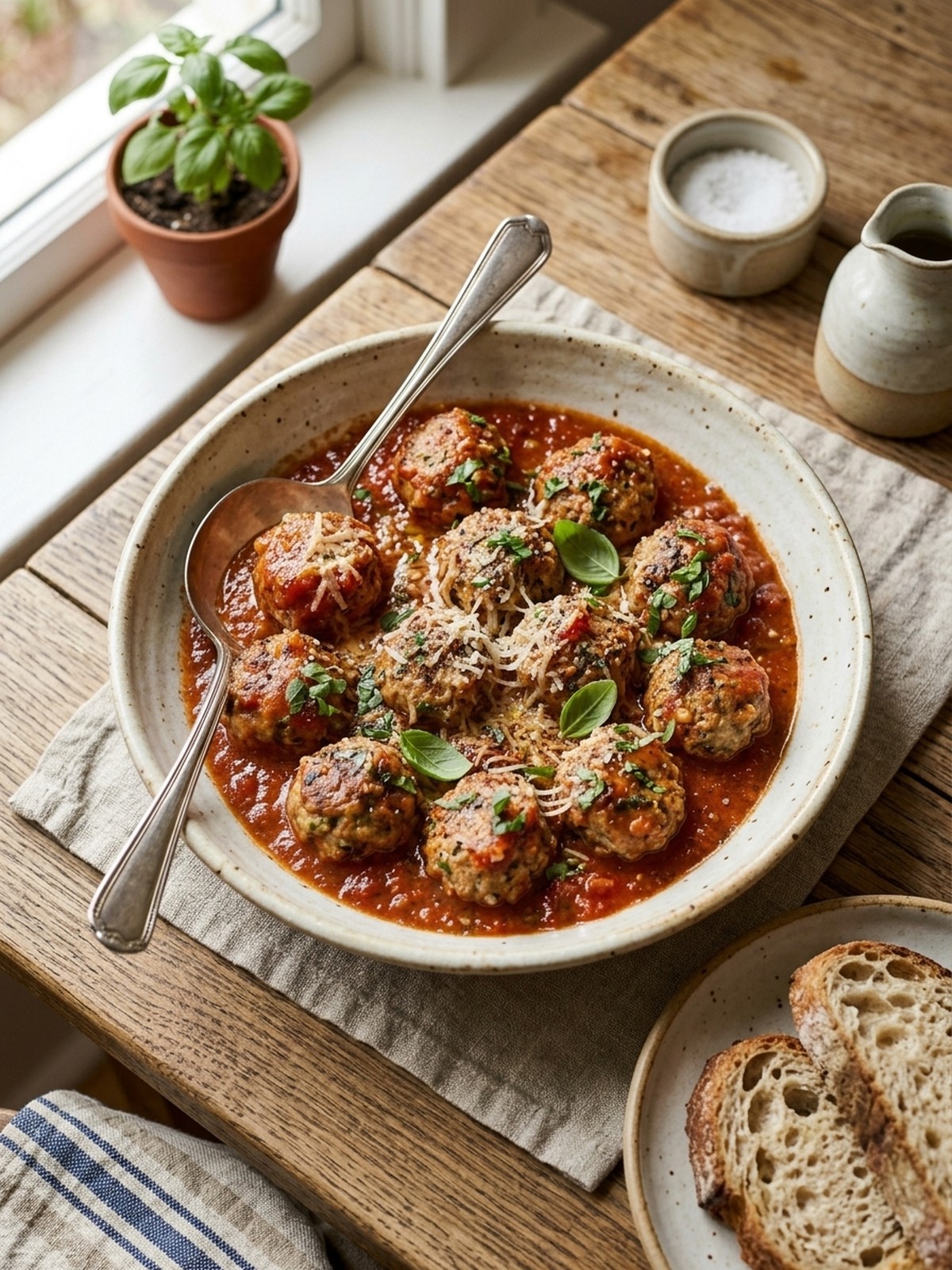 Serving and variation ideas for Turkey Ricotta Meatballs