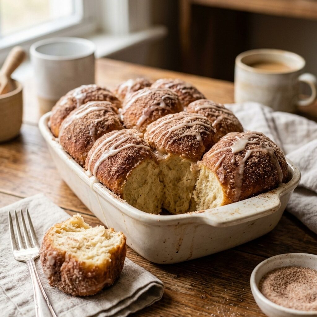 Cinnamon Sugar Donut Bread