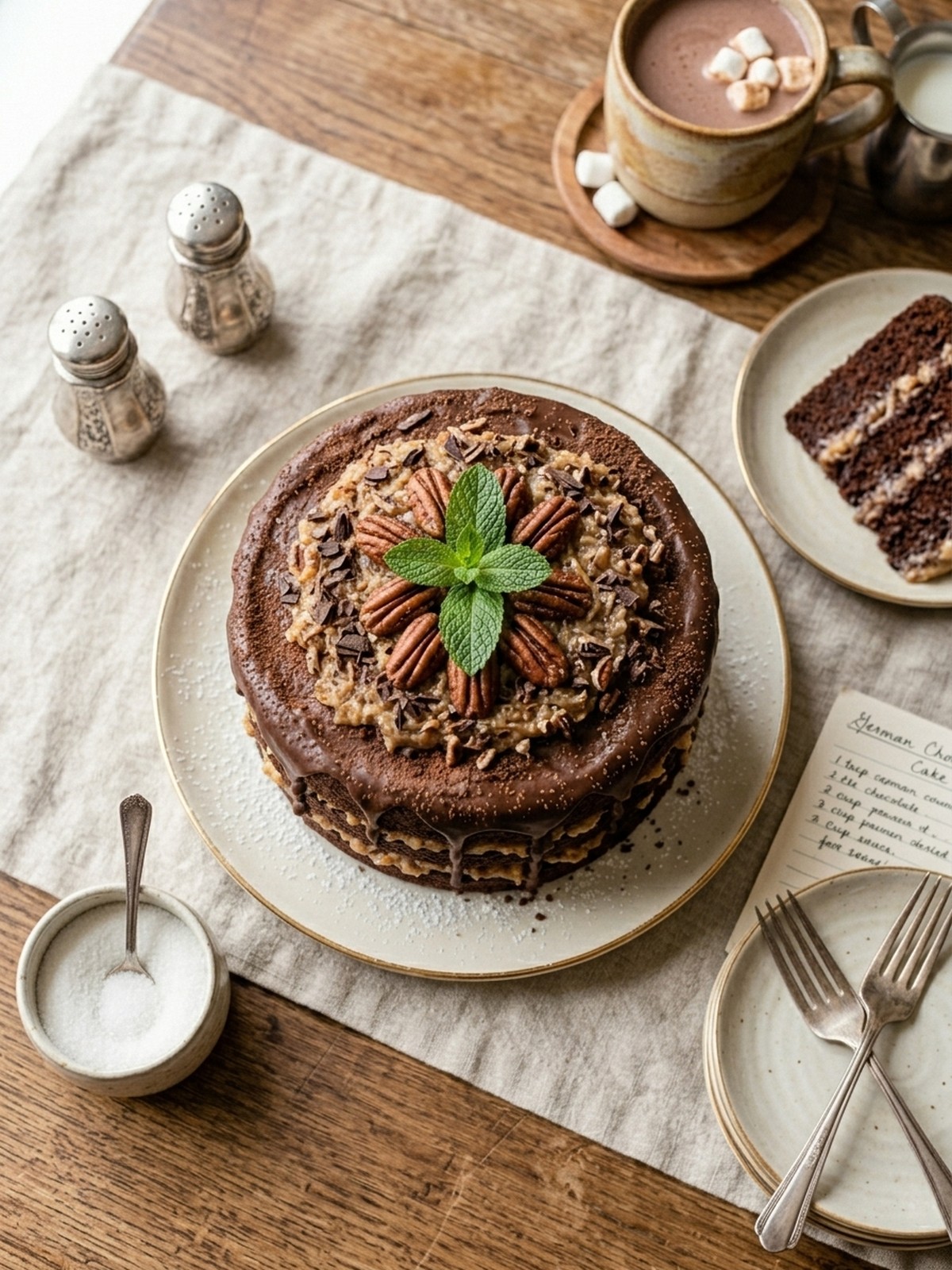 Serving and variation ideas for German Chocolate Cake