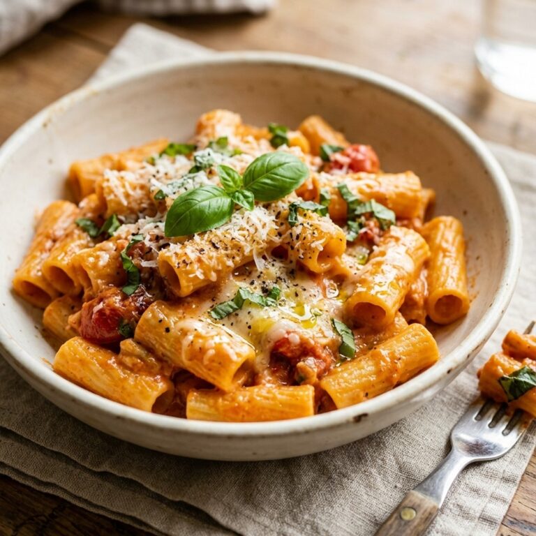 One Pan Creamy Tomato Pasta